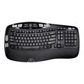 Logitech Wireless Keyboard K350 - Nordic Layout - Black
