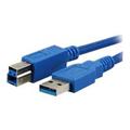 MediaRange USB 3.0 AM/BM Connection Cable - 1.8m - Blue