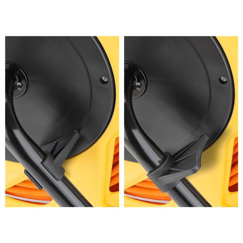 Goobay RJ45 CAT 7A Network Cable Reel with Network Tester 90m Orange