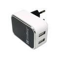 Sandberg 440-57 Dual USB AC Charger - Black / White