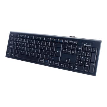 Sandberg USB Wired Office Keyboard - Black