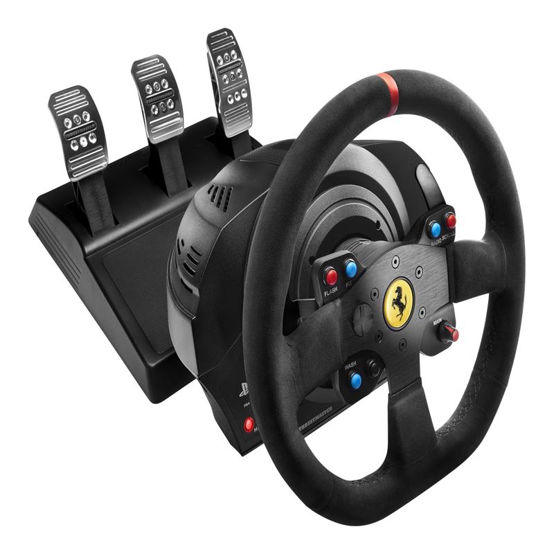 Thrustmaster Ferrari T300 Integral Racing Wheel and Pedals - PC