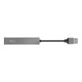 Trust Halyx Aluminium Mini USB Hub - 4-Port