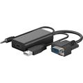 Goobay VGA with AUX / HDMI Adapter - Black