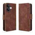 vivo V60 Lite Cardholder Wallet Case - Brown