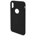 iPhone X / iPhone XS 4smarts Cupertino Silicone Case - Black