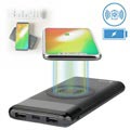 4smarts VoltHub Inductive Qi Power Bank - 10000mAh - Black