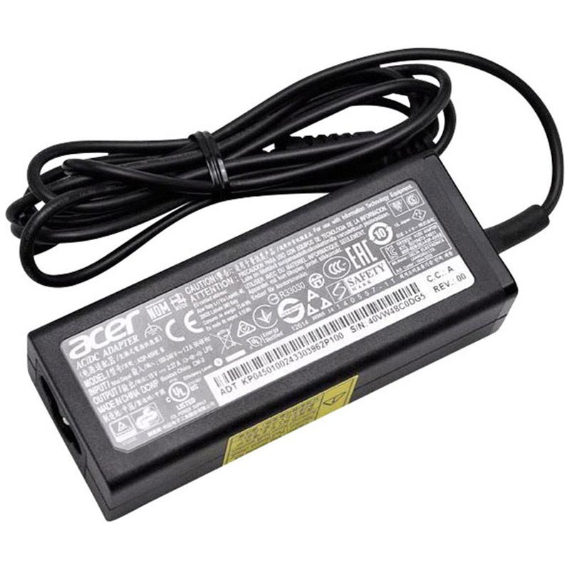 Acer Laptop Charger / Adapter - Aspire, Travelmate, Extensa - 45W
