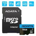 Adata Premier MicroSDHC UHS-I Memory Card AUSDH16GUICL10A1-RA1 - 16GB