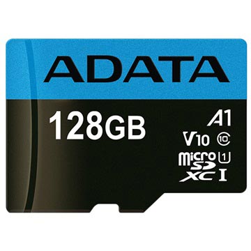 Adata Premier MicroSDXC UHS-I Memory Card AUSDX128GUICL10A1-RA1