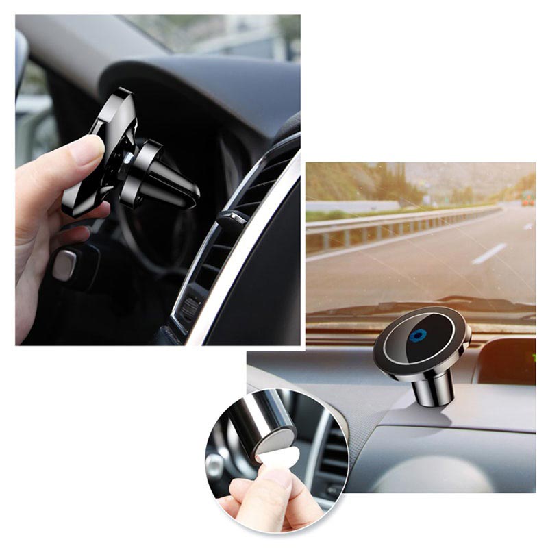 Baseus Big Ears QC2.0 Qi Wireless Car Charger / Magnetic Car Holder