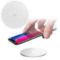 Baseus Simple Ultra-Thin Qi Wireless Charger - 10W - White