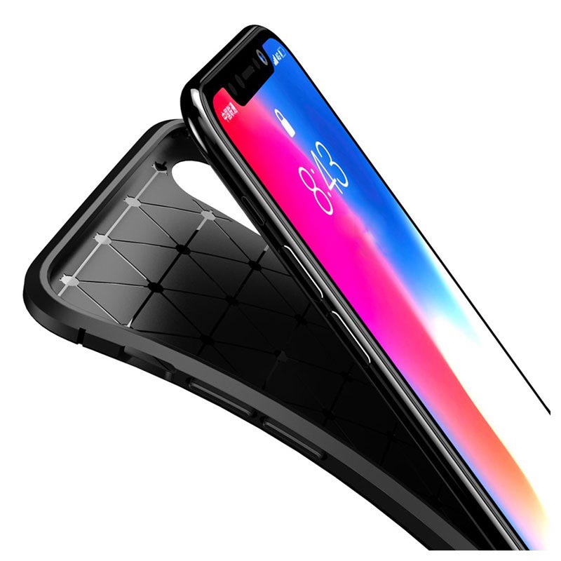 Beetle Carbon Fiber iPhone XR Case Black