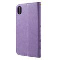 Butterfly Series iPhone XR Wallet Case - Violet