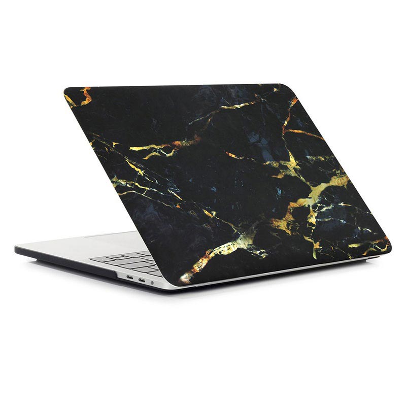 marble and gold macbook pro case