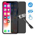 Devia 3D Full Glass Privacy iPhone XS Max Screen Protector - 9H, 0.26mm - Black