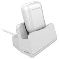 Lightning Charging Station - AirPods, iPhone XS/XR/X - White