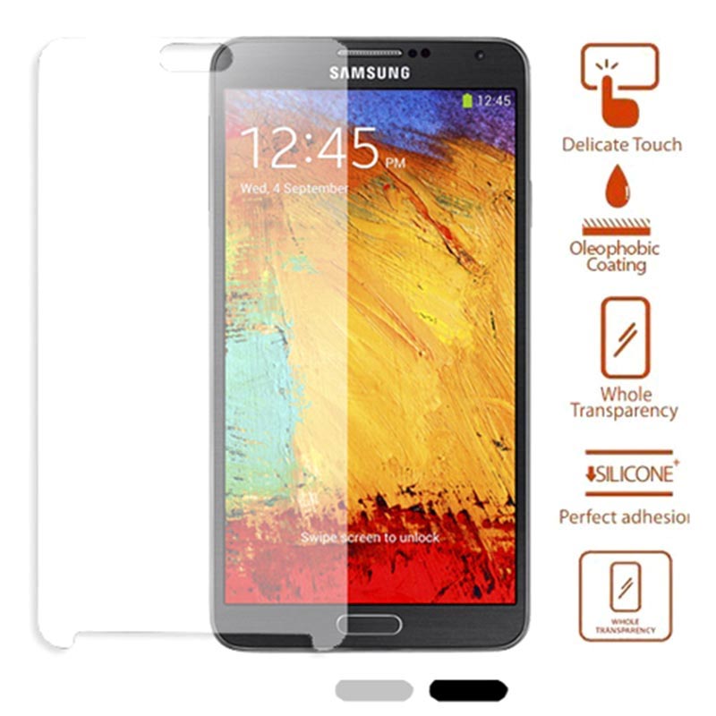 2 Pack Screen Protector Compatible with Galaxy Note 3 UNEXTATI Anti Scratch Tempered Glass Screen Protector Film for Samsung Galaxy Note 3 