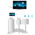 Full HD Mirroring Cable - Lightning, microUSB, USB-C/HDMI Adapter
