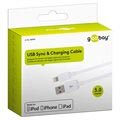 Goobay Charge&Sync Lightning Cable - 3m - White