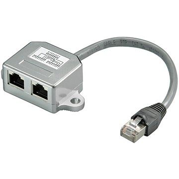 Goobay Network Connections Cable Splitter - 15cm