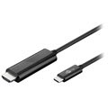 Goobay USB 3.1 Type-C / HDMI Cable - 1.8m - Black