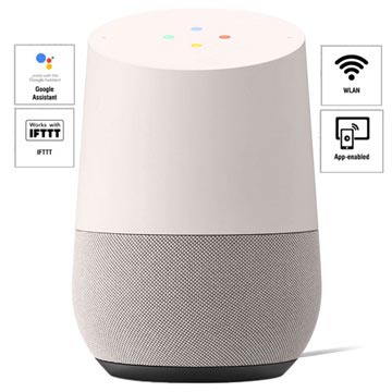 google home speaker black