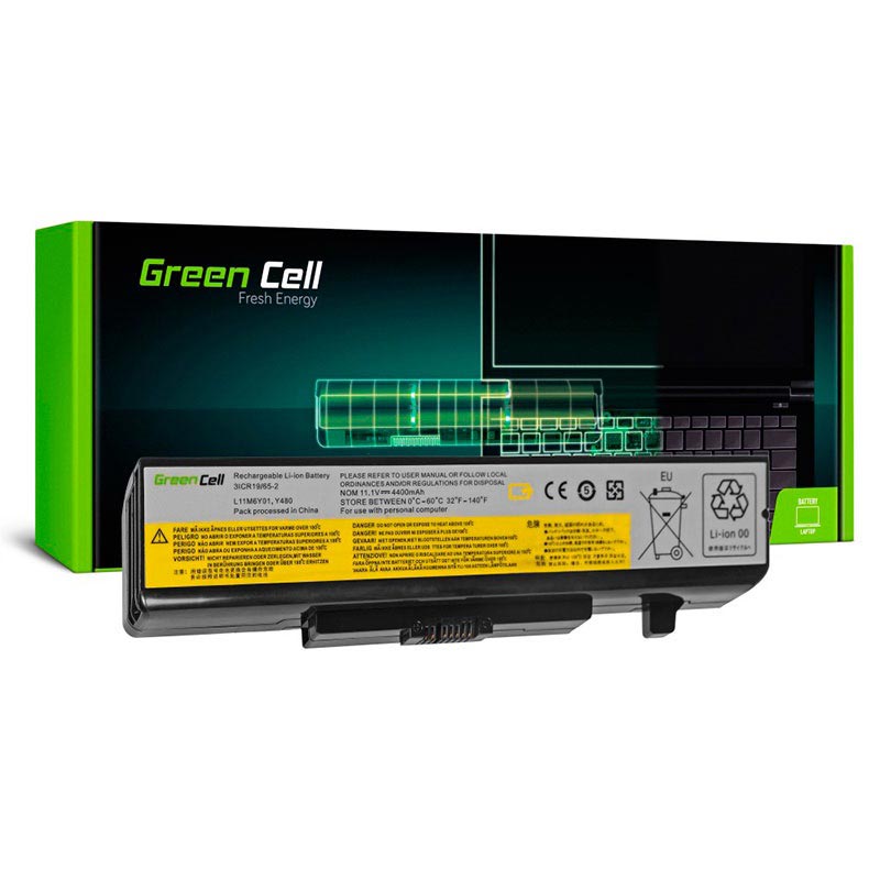 Green Cell Battery - Lenovo G580, G710, IdeaPad P580, Z580 - 4400mAh