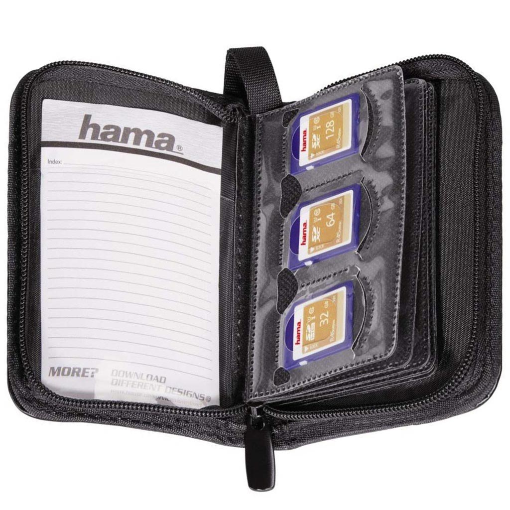Hama Memory Card Case 18 SD / MMC Black