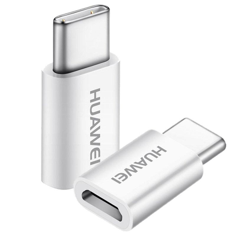 Huawei Ap52 Microusb Usb 3 1 Type C Adapter White