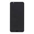 Huawei Honor View 10 Front Cover & LCD Display (Service pack) - Black