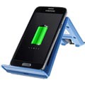 Itian A6 Qi Wireless Charging Desktop Stand - Blue