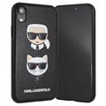 Karl Lagerfeld Karl & Choupette iPhone XR Case - Black