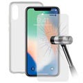 Ksix Total iPhone XS Max Protection Pack - Transparent