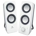 Logitech Z200 2.0 Stereo Speakers - White