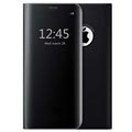Luxury Mirror View iPhone 7/8/SE (2020) Flip Case - Black