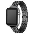 Apple Watch Luxury Stainless Steel Loop - 38mm - Black