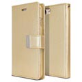 iPhone 7/8/SE (2020) Mercury Goospery Rich Diary Wallet Case - Gold