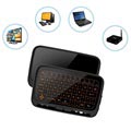 Mini Wireless Keyboard & Touchpad H18+ - 2.4GHz - Black