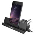 Orico SH4C2 Universal Docking Station / USB Hub - 6x USB - Black