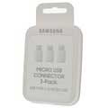 Samsung EE-GN930KW MicroUSB / USB Type-C Adapter - White - 3 Pack