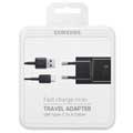 Samsung EP-TA20EB USB-C Fast Travel Charger - Black