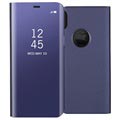 iPhone X / iPhone XS Luxury Series Mirror View Flip Case - Purple