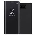 Luxury Mirror View Samsung Galaxy Note8 Flip Case - Black