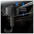 Premium Universal Gravity Air Vent Car Holder H01 - Black
