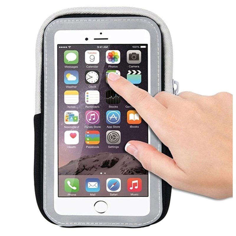 Premium Universal Sports Armband 6 Black / Grey