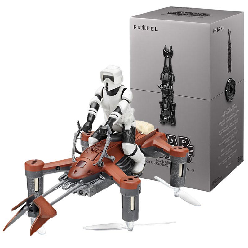 Speeder bike drone