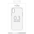 Puro 0.3 Nude iPhone XR TPU Case - Transparent