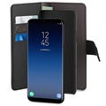 Samsung Galaxy S9+ Puro 2-in-1 Magnetic Wallet Case - Black