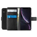 Puro Milano iPhone XR Wallet Case with Stand - Black